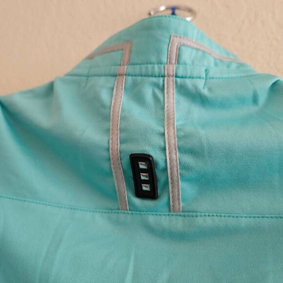 Jamie Sadock Quarter Zip Sleeveless Golf Polo - Picture 6 of 7